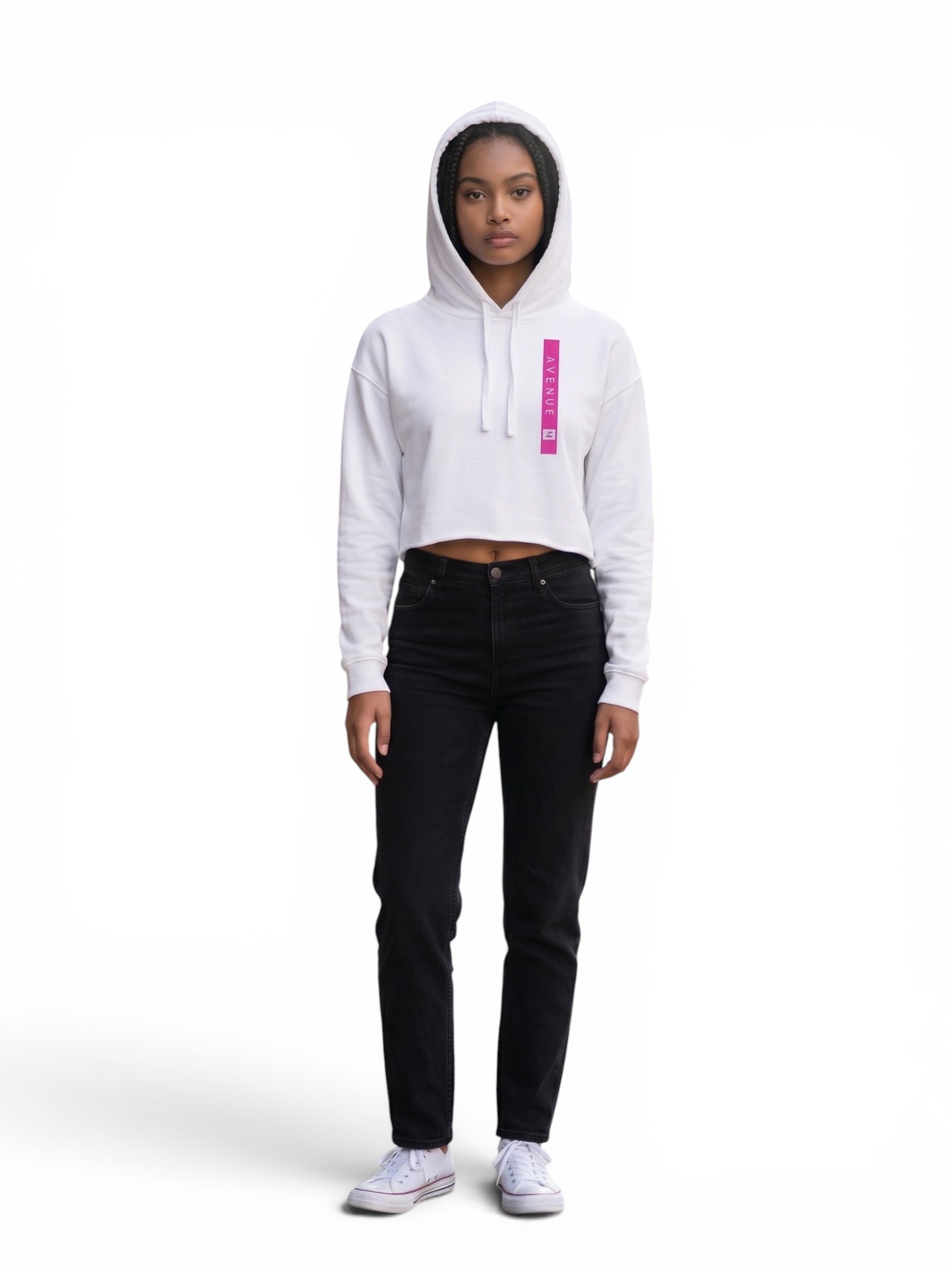 Cropped hoodie