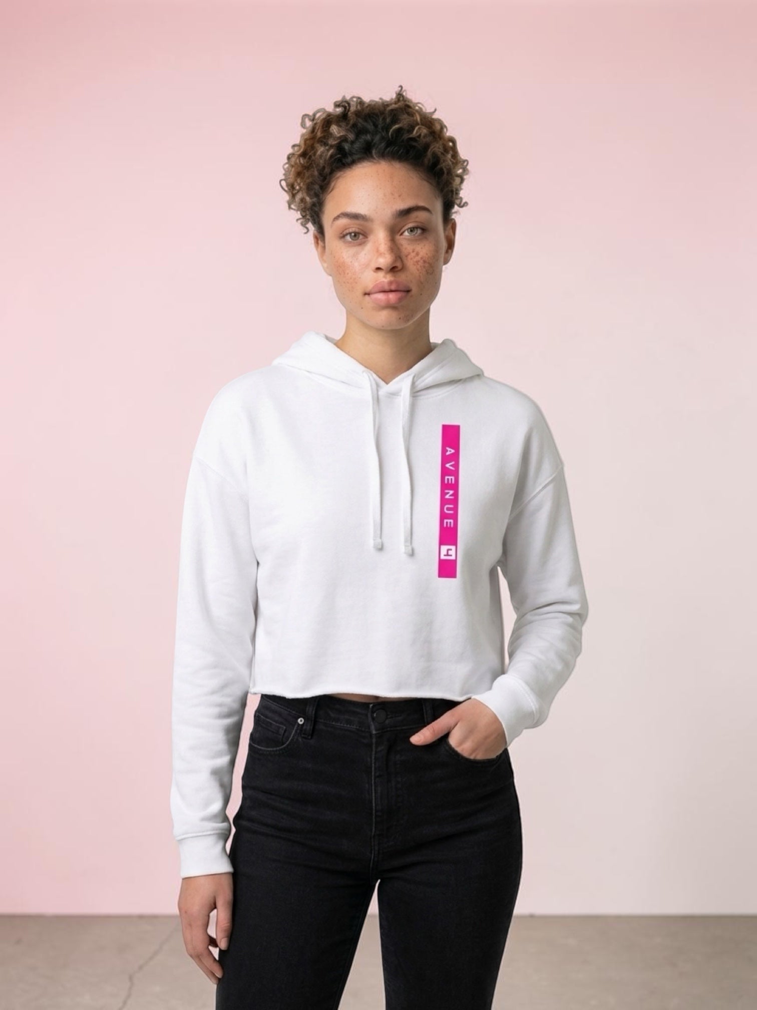Cropped hoodie