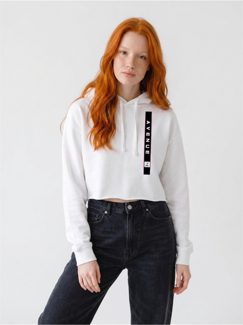 Cropped nation hoodie